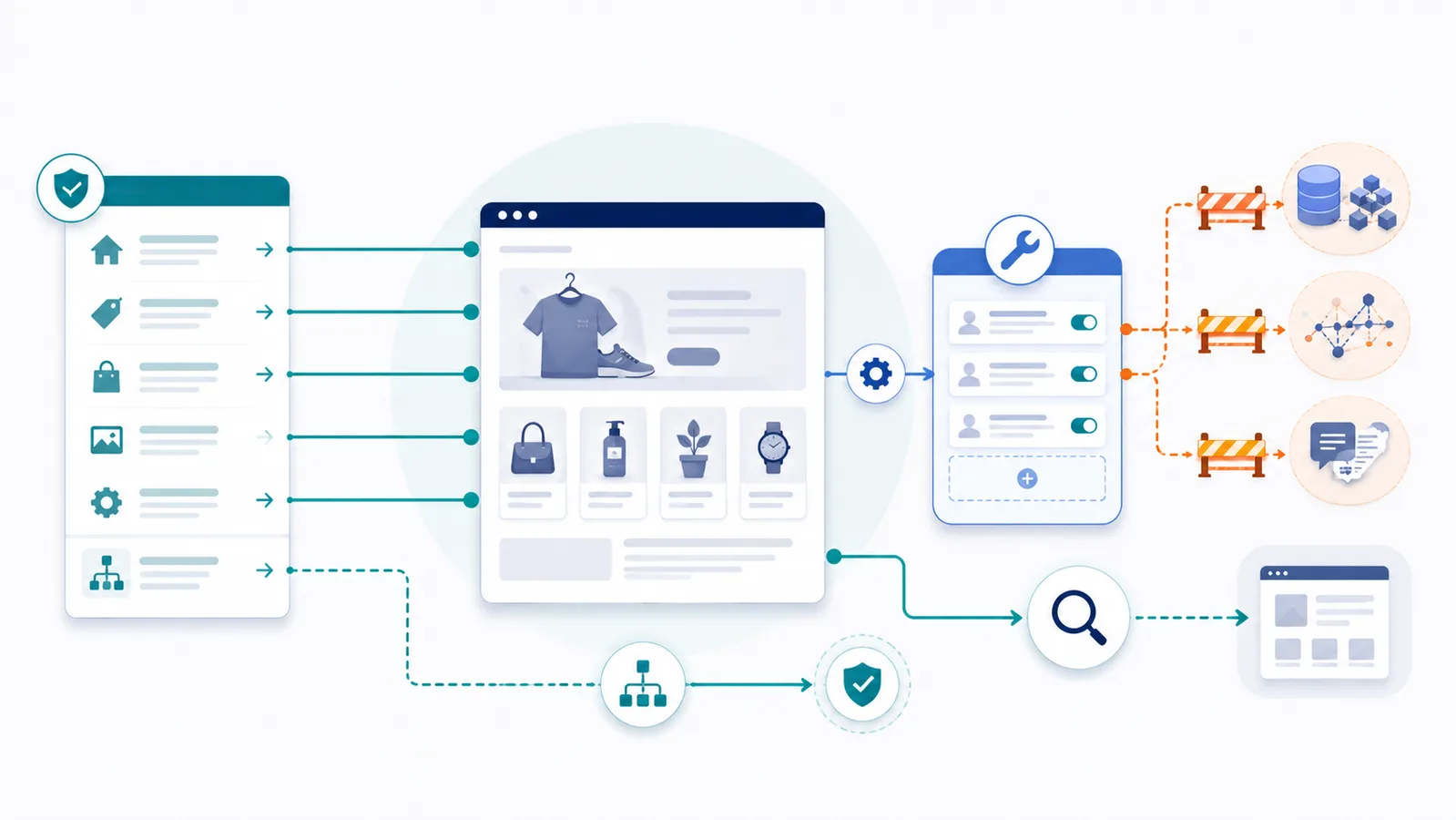 Shopify storefront preserving default robots rules while adding targeted AI crawler blocks